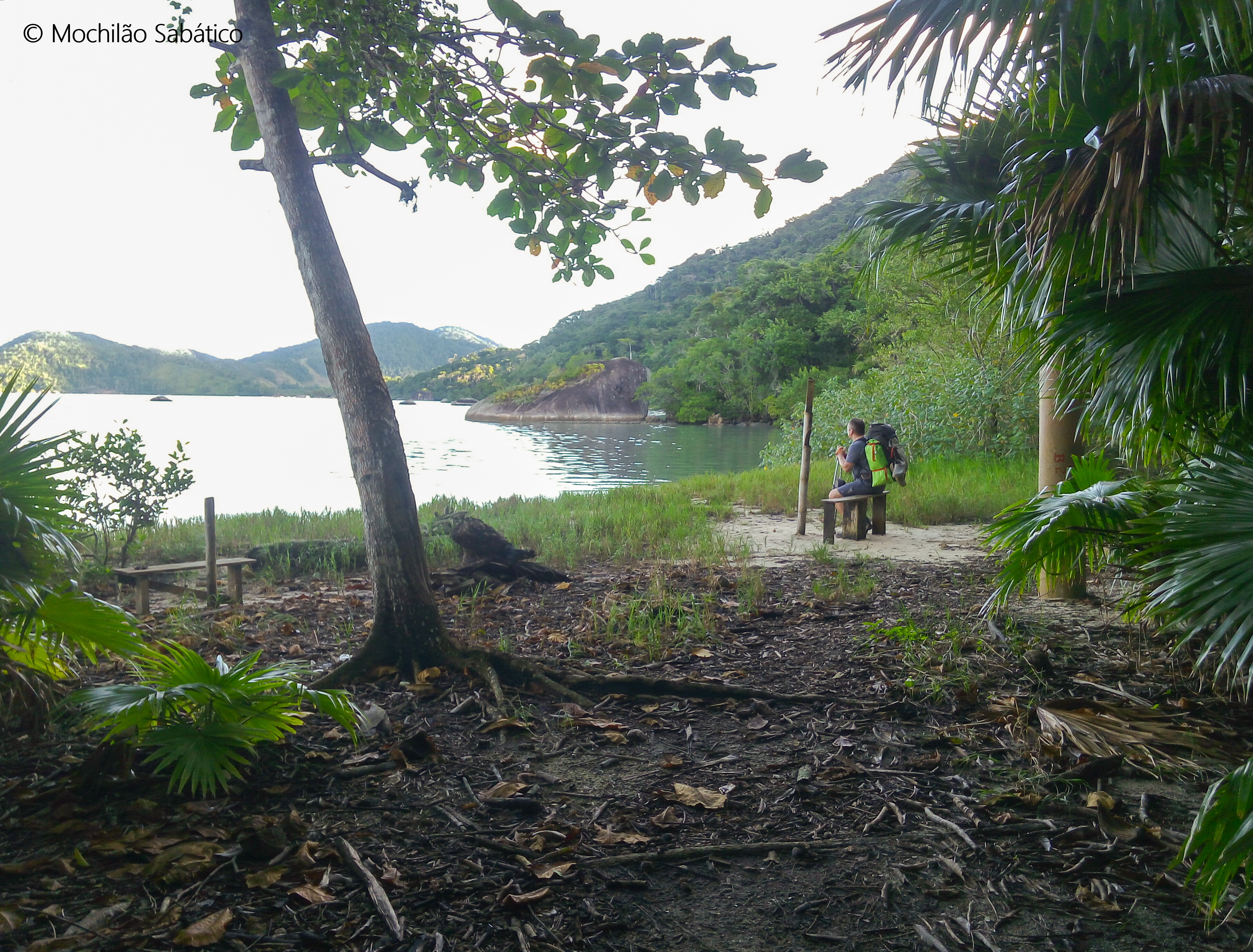 Trilha no saco do Mamanguá (Paraty)