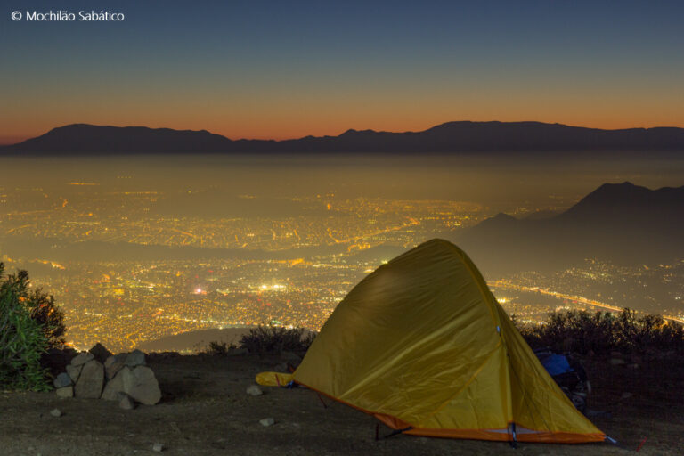 SANTIAGO DO CHILE – travessia Cerros Provincia e San Ramón