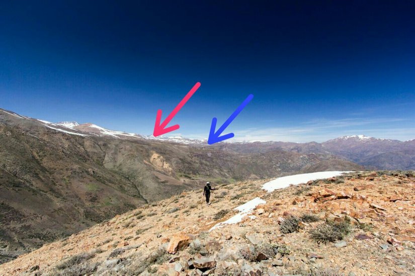 cume Cerro del Medio Yerba Loca Santiago Chile