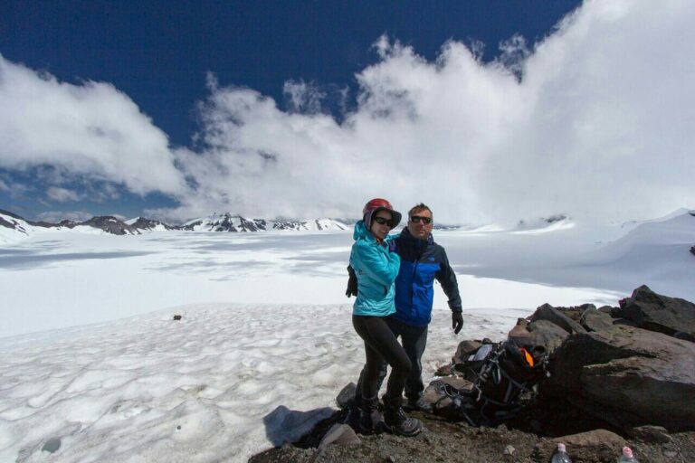 NEVADOS DE SOLLIPULLI – o vulcão com glaciar