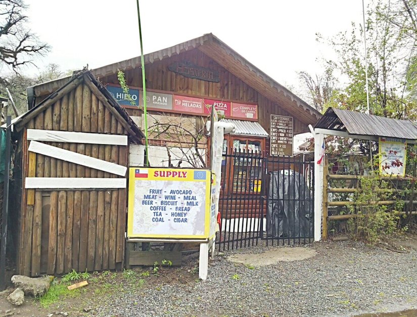 Parque inglés Chile Molina Radal Siete Tazas