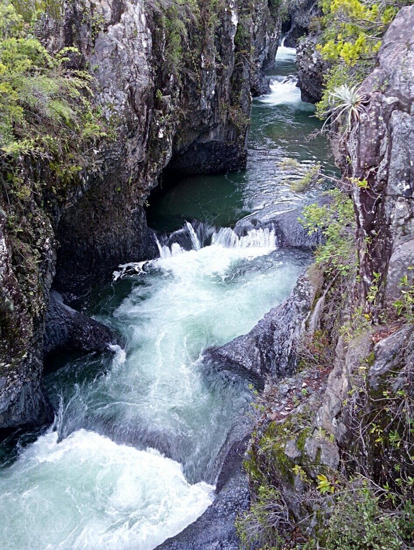 Las siete tazas Chile Molina Radal Siete Tazas