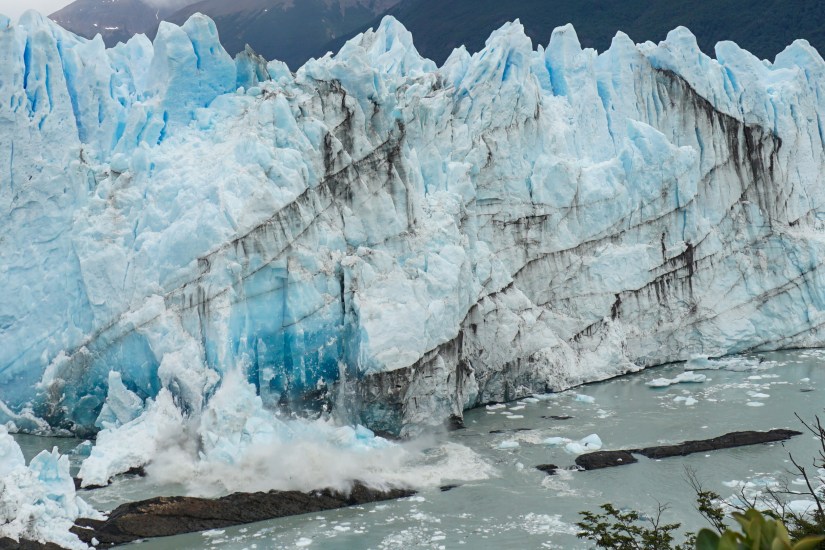 Perito Moreno glaciar ruptura