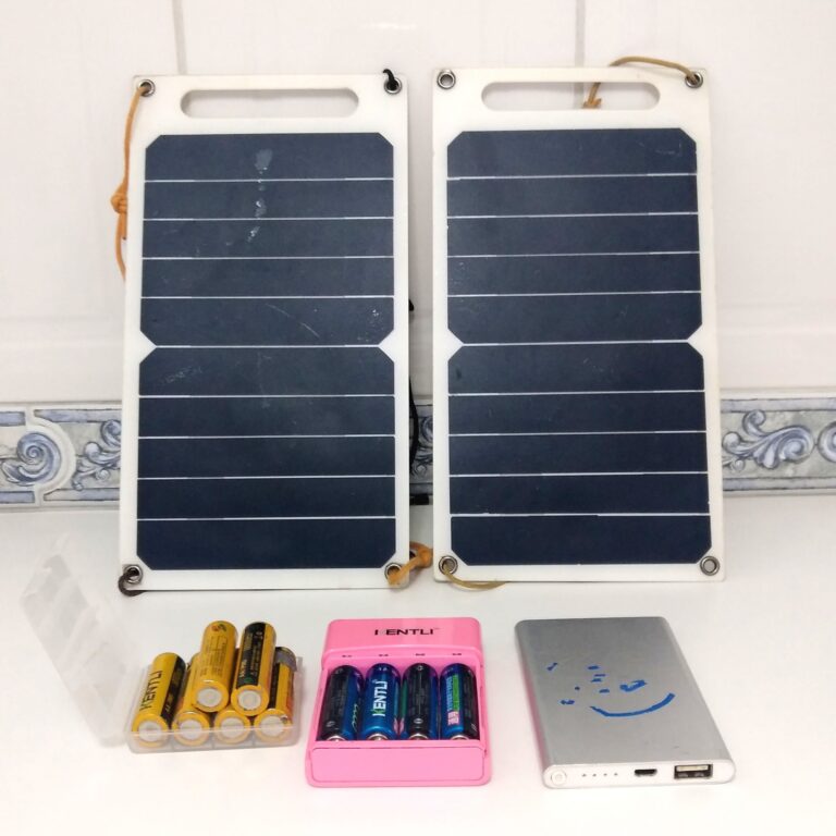 POWER BANK e PLACA SOLAR em trilhas na PATAGÔNIA