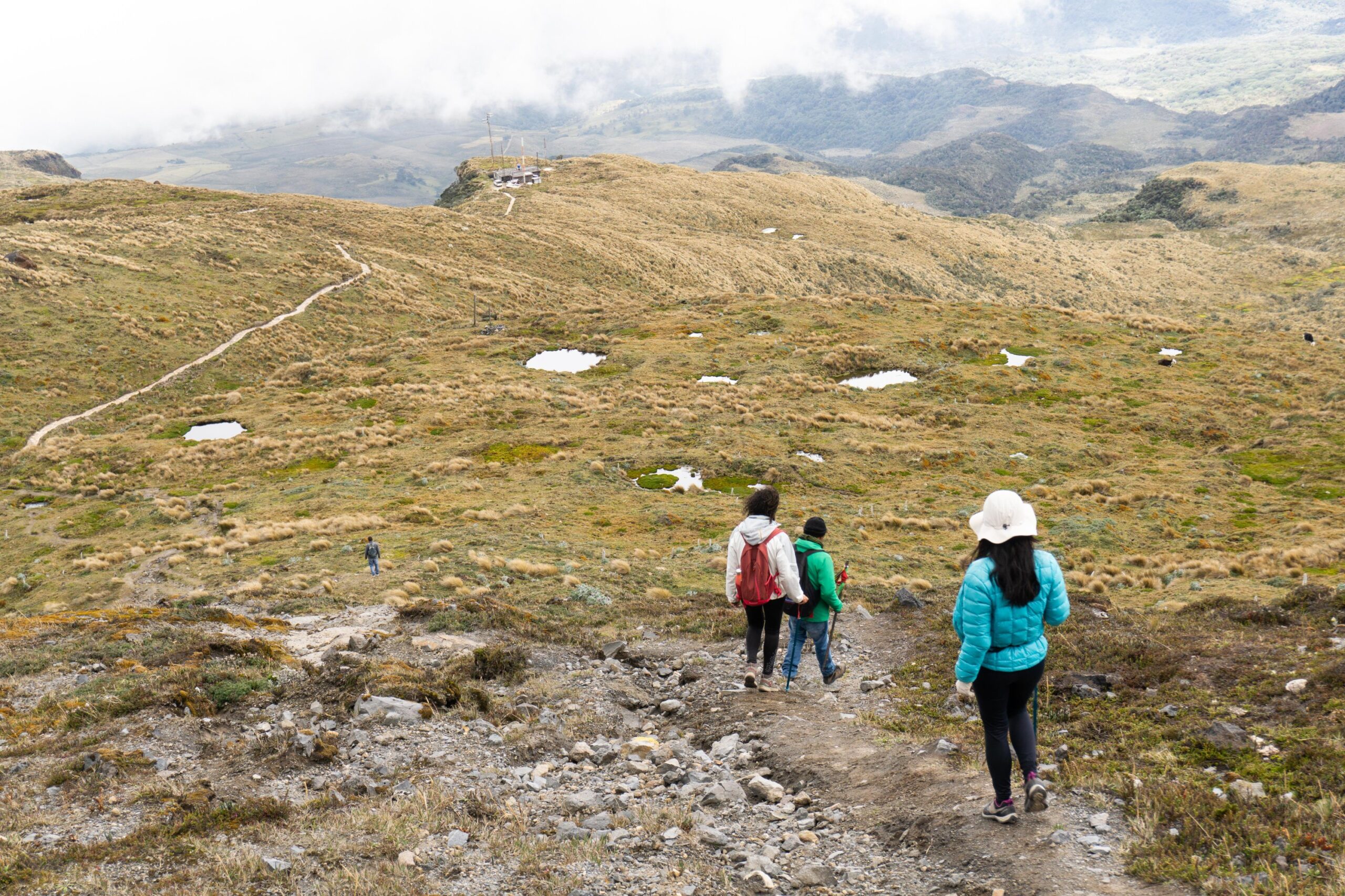 sendero volcan purace